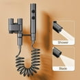 thumbnail image 2 of Support Bracket Toilet Spray Adjustable Angle Valve Bidets Cleaning Cleansing Expandable Feminine Flexible Hose, 2 of 11