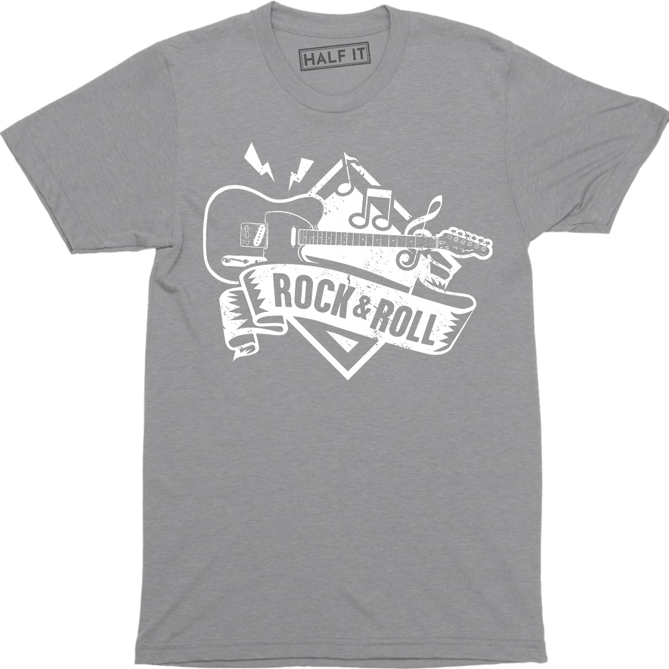 Rock and Roll Electric Guitar Music Festival Band Mens TShirt