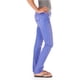 thumbnail image 3 of Aeropostale Mujer Low Rise Signature Bayla Skinny Fit Jeans, Púrpura, 00 Regular, 3 of 3