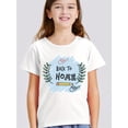 thumbnail image 1 of Back-to-School Pencil Print Girls' T-Shirt - Comfy Blend, Short Sleeve, Crew Neck Top for Youngsters - Perfect for Spring/Summer/Fall, 1 of 7