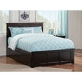 thumbnail image 4 of AFI Madison Full Platform Bed with Footboard and 2 Bed Drawers in Espresso, 4 of 8