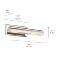 thumbnail image 6 of Kichler Lighting - Carston - 2 Light Picture Light-4.75 Inches Tall and 18.25, 6 of 7