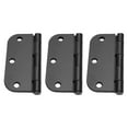 thumbnail image 1 of Door Hinges, Sturdy Stainless Steel Reversible Swing 3.5 Inch Rounded Door Hinges  for Outdoor Window, 1 of 7