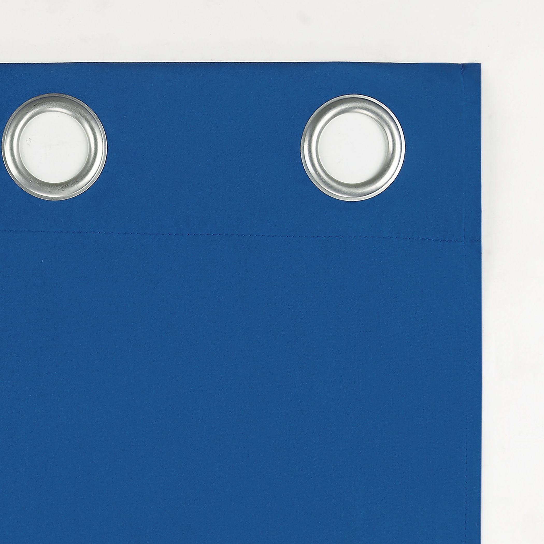 Sun Zero Harper Bright Vibes 100% Blackout Grommet Curtain Panel, 40"X84", Classic Blue, 40"X84", Classic Blue