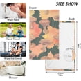 thumbnail image 2 of Coolnut Leaves Mushrooms Hand Towels 2 PCS, Cotton Bath Towel for Drying Face Hands Body Decorative Water Absorbent Lightweight Towels for Bathroom Ktichen Travel Gym, 16"x28", 2 of 6