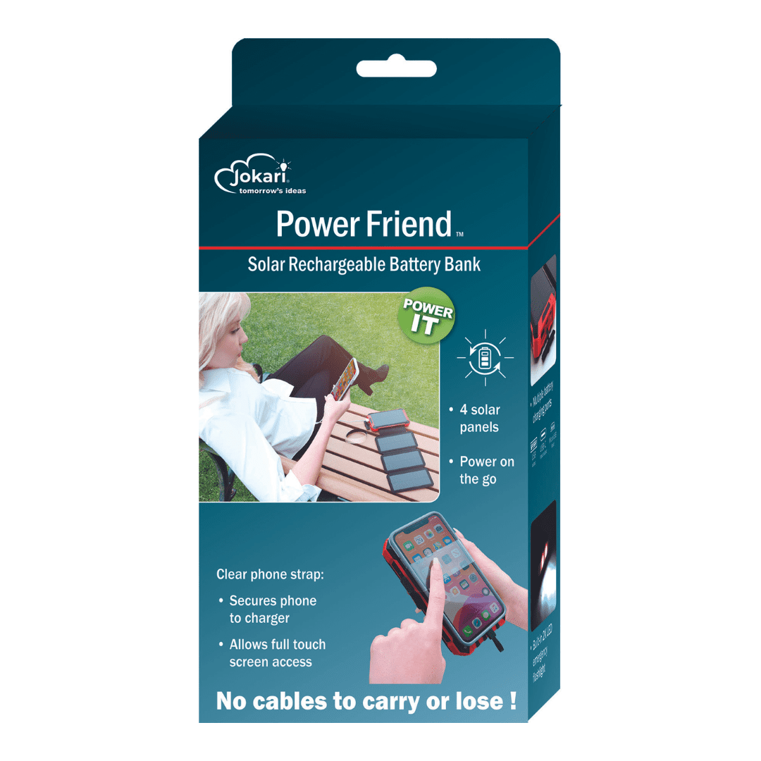 Power Friend - Solar Rechargeable Battery Bank