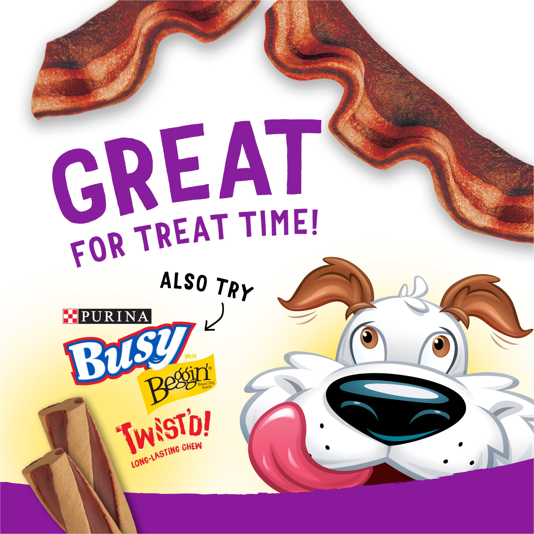 Purina Beggin' Strips With Real Meat Dog Treats, Thick Cut Hickory Smoke Flavor