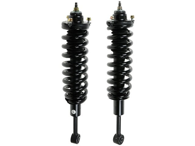 excluding X-Reas or Kinetic Dynamic suspensions Front Complete Coil-Spring Strut Assembly Set & 2 Rear Shock Absorbers 2 Pair of 