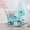 Blue A, variant on Wohh Rocking Horse for Toddlers , Balance Bike Ride On Toys with Push Handle, Versatile PE Rocking Horse for Kids