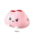 thumbnail image 4 of serony Home Office Hotel Cartoon Style Napkin Dispenser Bathroom Refillable Paper Napkins Box Case Organizer Container Pink, 4 of 9