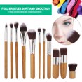 thumbnail image 1 of Brochas de maquillaje juego de brochas de fibra de 11 piezas con  de madera brochas de maquillaje facial de pelo suave juego de brochas cosméticas con bolsa ANGGREK  Otros, 1 of 8