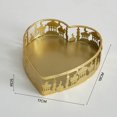 thumbnail image 1 of Fruit Plate Ornament Living Room Pallet Home Decoration Tray Gold Color - Middle, 1 of 6