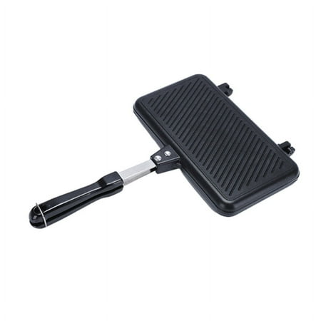 

Milue Durable Nonstick Bread Toast Frying Pan for Breakfast Waffle and Muffin Making