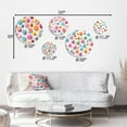 thumbnail image 4 of Designart "Whimsical Kitchen Candyland I" Food & Beverage Round Wall Art Set Of 5 - Pink Traditional Office Room Wall Art Set, 4 of 6