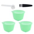 thumbnail image 1 of Coffee Filter,  5.2x3.5cm Coffee  Cup Easy To Use  For  For  Coffee Machine Green 3 Capsules+1 Spoon+1 Brush, 1 of 8