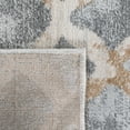 thumbnail image 5 of SAFAVIEH Isabella Trena Geometric Trellis Runner Rug, Silver/Ivory, 2'2" x 7', 5 of 8