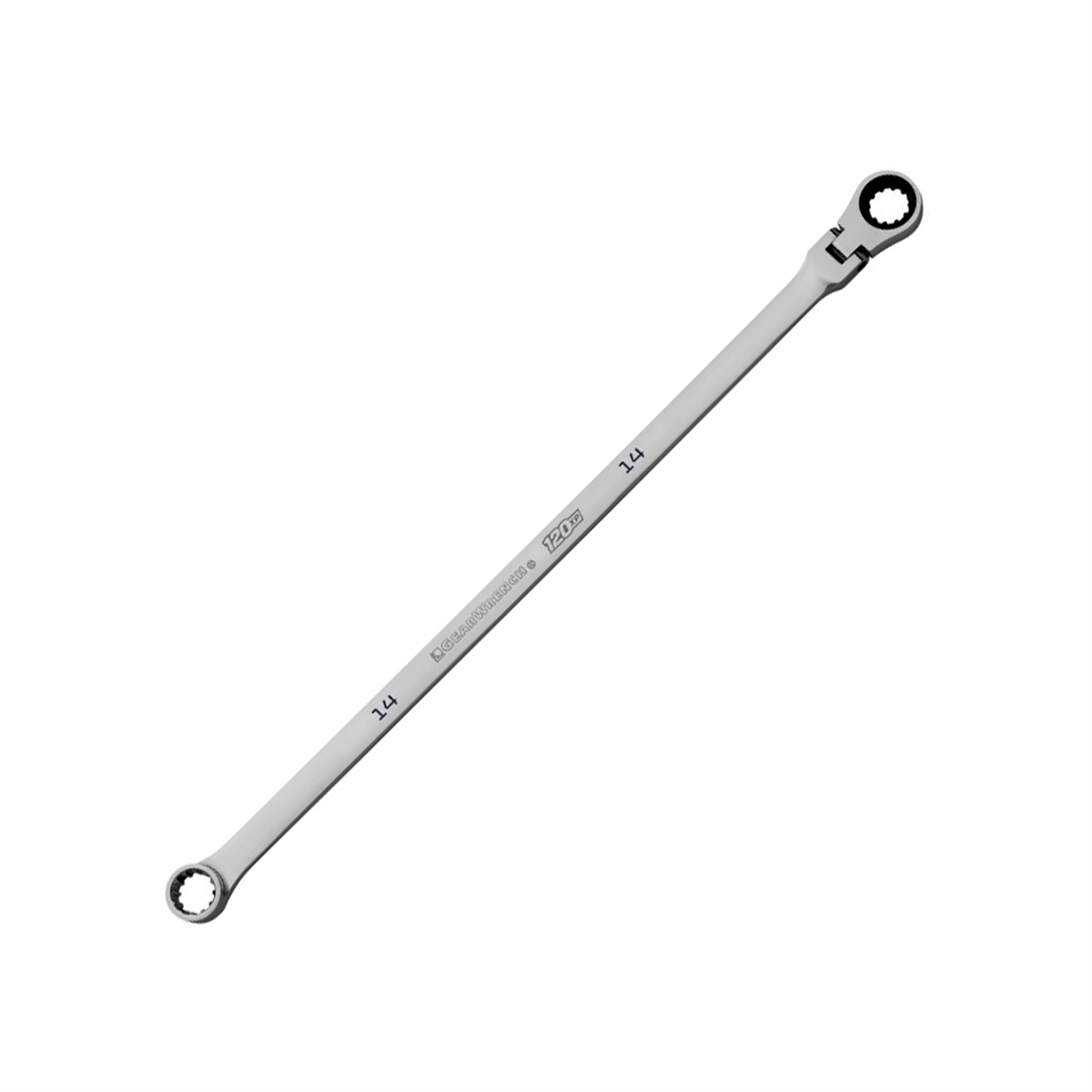Platinum XL 12mm X 14mm Reversible Ratcheting Spline Box Wrench – 99662