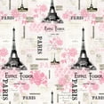 thumbnail image 3 of David Textiles, Inc. 45" 100% Cotton Novelty Apparel Fabric By the Yard, Paris Pink, 3 of 3