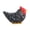 1, variant on Yihuala Hand Carved Wooden Hen Statues Wooden Sculpture Table Decorations Collectible Figurine Home Decors Unique