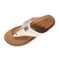 thumbnail image 2 of Bkhluea Women Flip Flop Sandals Slip On Shoes Hollow Cutout Comfort For Beach Travel Casual Daily Outdoor Activities, 2 of 7