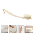 thumbnail image 4 of Cepillo de espalda con mango largo para ducha, con cerdas suaves, exfoliante corporal para una limpieza delicada de la piel., 4 of 5