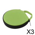thumbnail image 1 of Organizador de estuches,Estuche para CD DVD redondo Oxford con cremallera para 20 CD,Estuche compacto para CD y DVD con capacidad de 20 piezas,Soporte para discos DVD con correa de mano, 1 of 8
