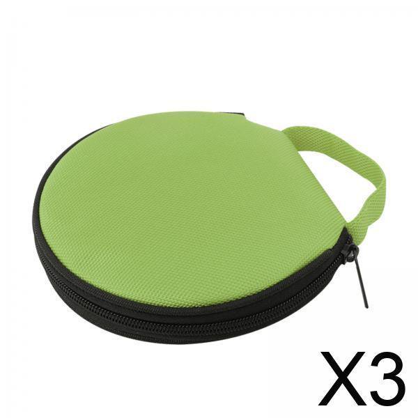 Organizador de estuches,Estuche para CD DVD redondo Oxford con cremallera para 20 CD,Estuche compacto para CD y DVD con capacidad de 20 piezas,Soporte para discos DVD con correa de mano