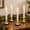 White-Window Candle Light Sensor, variant on 9in Electric Window Candles With On/off Plug In Led 4pk