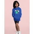 thumbnail image 2 of Happy Autumn Monster And Girl Hoodie Juniors -Image by Shutterstock,  x-Large, 2 of 4