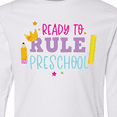 thumbnail image 4 of Inktastic Ready To Rule Preschool Back to School Long Sleeve Youth T-Shirt, 4 of 5