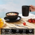 thumbnail image 4 of Camping utensils, camping tableware set, suitable for travel, camping, picnic, camping tableware set, camping essentials, 4 of 4