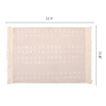 thumbnail image 6 of Unique Bargains 4pcs Cotton and Linen Washable Table Mats White 17.7"x13.8", 6 of 6