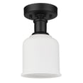 thumbnail image 4 of 733F1-MB-Z-Lite-Bryant - 1 Light Flush Mount In Industrial Style-9.5 Inches Tall and 5.5 Inches Wide-Matte Black Finish-Matte Opal Glass Color, 4 of 7