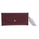 thumbnail image 2 of Del sobre Del Monedero Del Sostenedor de La Tarjeta de La Cartera Del Embrague de La Pu de Las Mujeres Vino rojo jinwen Cartera larga de mujer, 2 of 8