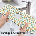 thumbnail image 6 of Sikiie Tiger Leaves Splash Guard for Sink Faucet-1 PC Super Absorbent Fast Drying Mat Sink Gadgets-Splash Guard for Kitchen, Sink Mat, 6 of 7