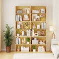 thumbnail image 5 of Costway 6-Tier Bookshelf with Open Shelves, Anti-Tipping Kits for Living Room Bedroom Study Beige, 5 of 10