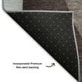 thumbnail image 5 of Addison Rugs Mayfield Premium Machine Washable Transitional Abstract Brown Rectangle Rug, 10' x 14', 5 of 6