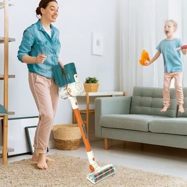 Cros S-border Simulation Of Children's Vacuum Cleaner Sweeping Tool Set Simulation Of Housework Play House Toy Wholesale