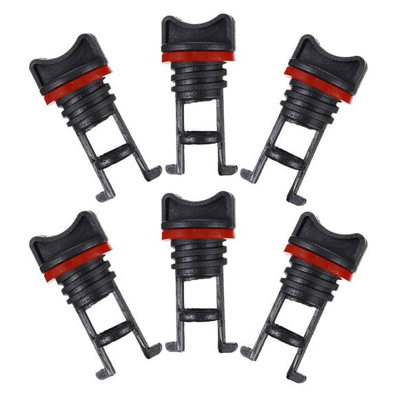 WHAMVOX 6Pcs Kayak Drain Plug Replacement Scupper Plugs for Kayak Boat Drain Holes Kayak Scupper Plug Nylon Scupper Plugs Drain Holes Stopper Kayak Supplies