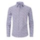 thumbnail image 1 of Blusa y camisa de manga larga con cuello vuelto para hombre, blusa informal a la moda con estampado a cuadros, blusa de manga larga con botones y cuello vuelto para hombre, 1 of 2