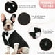 thumbnail image 4 of Camisa para perro, cachorro, mascota, ropa para perros pequeños, traje elegante, pajarita, camisa de boda, esmoquin formal Rojo Verde Cocina, Decoración y Otros, 4 of 6