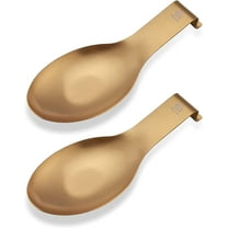 Vila KuChe Stainless Steel Spoon Rest for Kitchen 2pcs