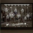 thumbnail image 2 of Christmas Shop Window Decoration Wall Removable Stickers Christmas Bells Deer, 2 of 3