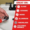 thumbnail image 3 of Sellador de silicona Loctite Clear, tubo de 80 ml, 6 unidades, impermeable, 3 of 7