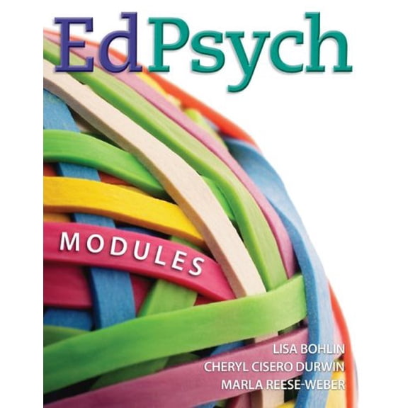 Pre-Owned EdPsych: Modules, 9780073378503, 007337850X, Paperback, 1 edition