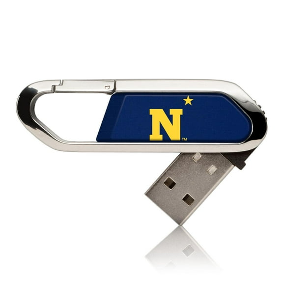 Keyscaper  Navy Midshipmen Solid 32GB Clip USB Flash Drive
