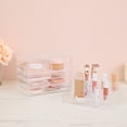 thumbnail image 4 of Silhouette Stacked Drawer Cosmetic Organizer with 21 Compartments, 4 of 6
