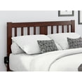 thumbnail image 2 of Tahoe Classic Wood Eco-Friendly Metal Headboard, Full, Walnut, 2 of 4