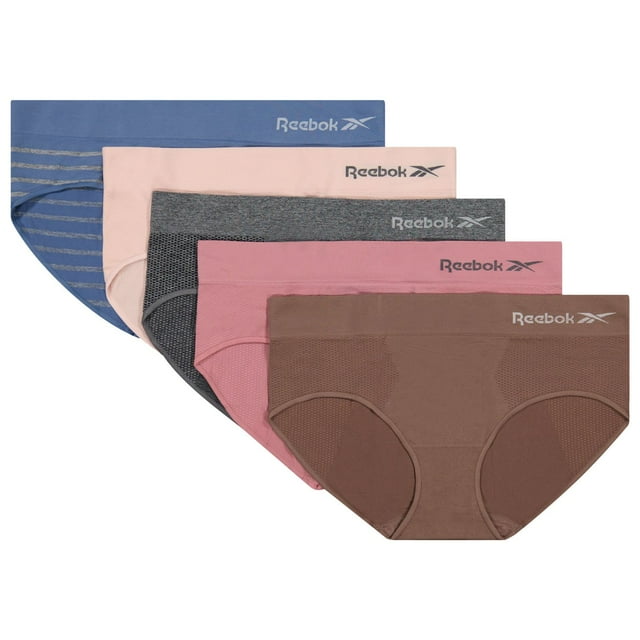 Reebok Women's 5-Pack Seamless Hipster