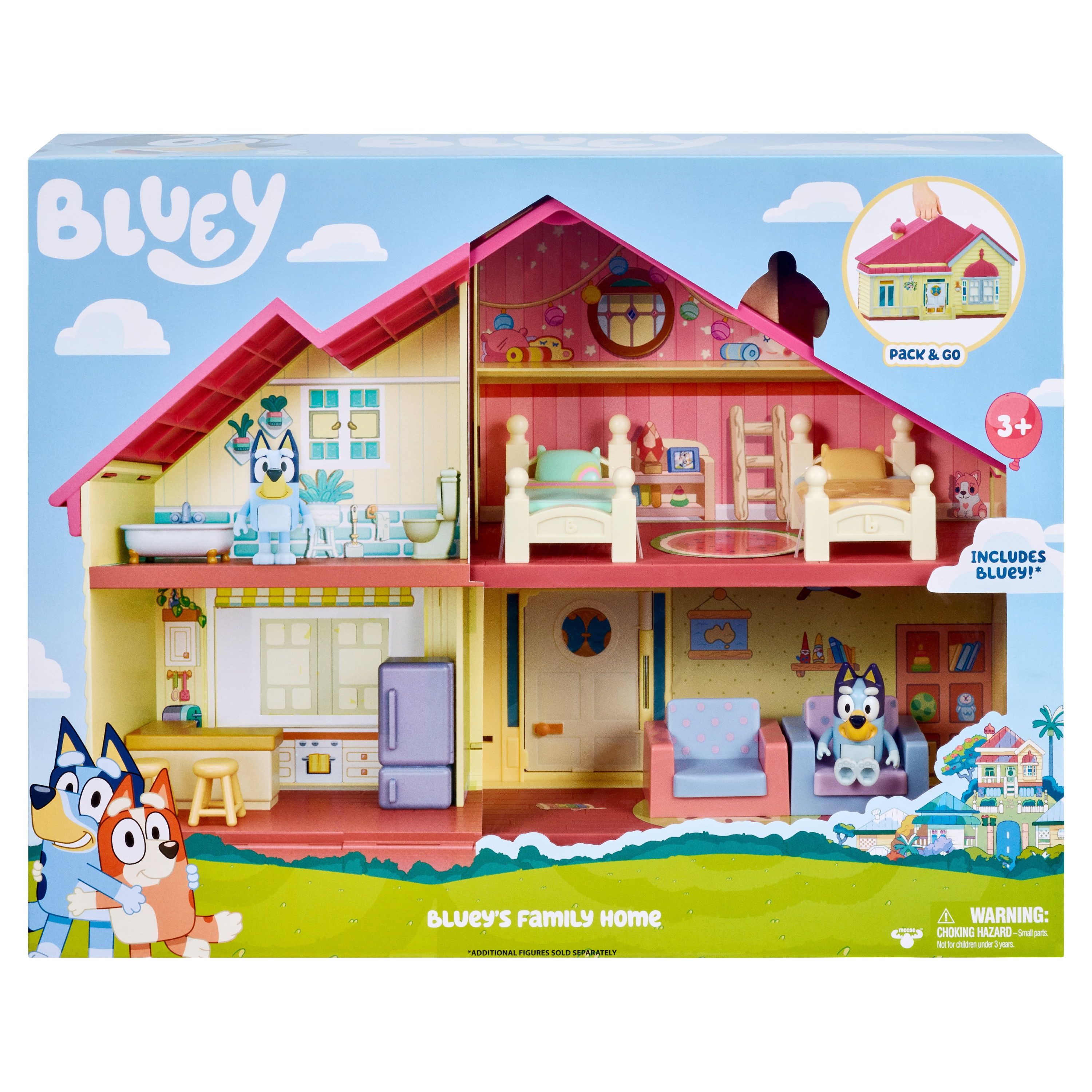 Bluey Family Home - Bluey 2.5-3" Figure with Home Playset - image 3 of 15